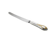 Серебряный нож столовый «Весна»